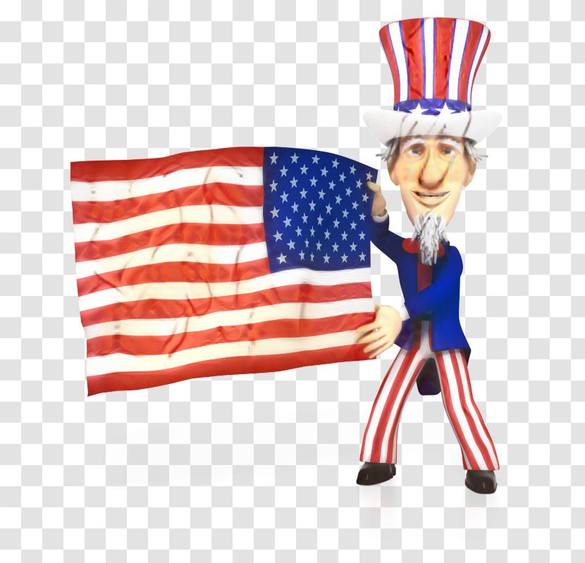 Flag Of The United States Figurine - Costume Accessory Transparent PNG