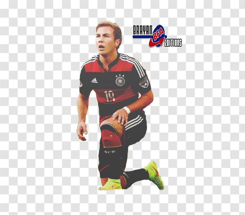 Mario Götze Jersey T-shirt Football Player Sleeve - Uniform Transparent PNG