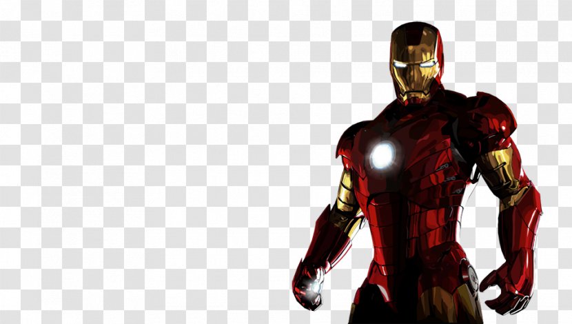 Iron Man - Silhouette - Flower Transparent PNG