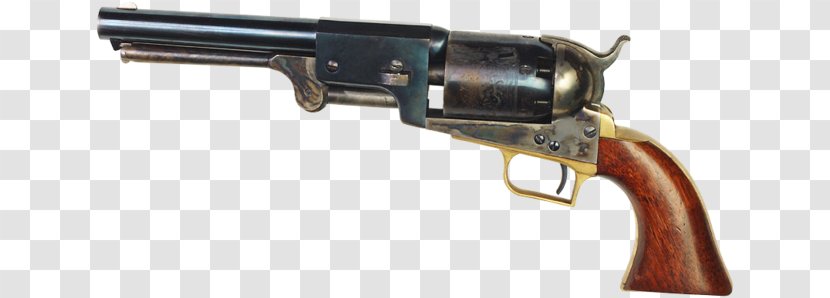 Trigger Colt 1851 Navy Revolver Gun Barrel Pistol - Tree - Weapon Transparent PNG