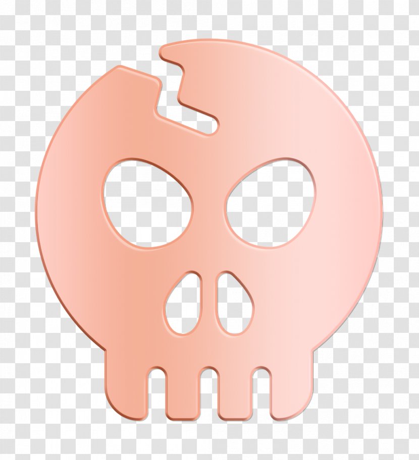 Halloween Icon Skull - Fictional Character - Bone Transparent PNG