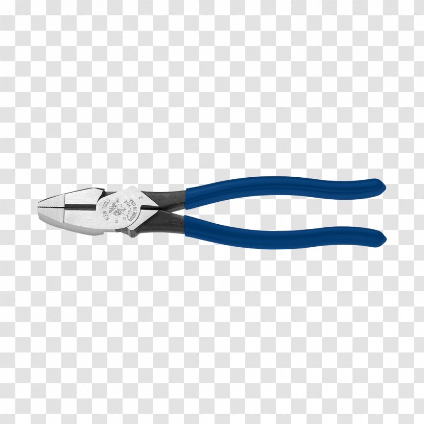 Hand Tool Klein Tools Lineman's Pliers - Home Depot Transparent PNG