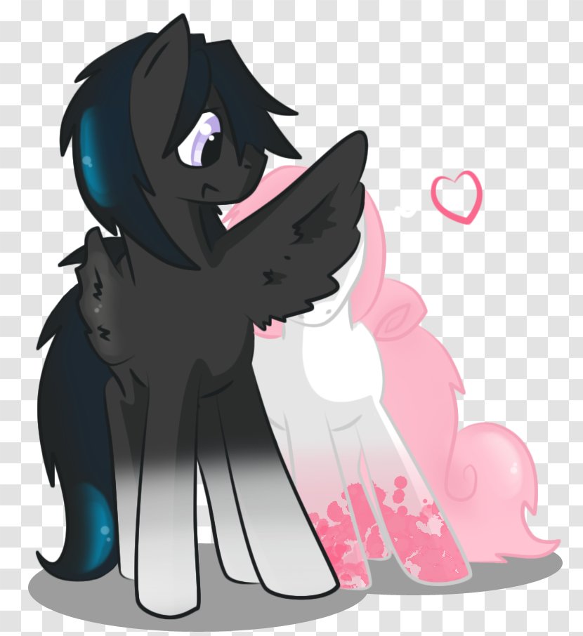 Pony Cat Flirting DeviantArt - Heart Transparent PNG