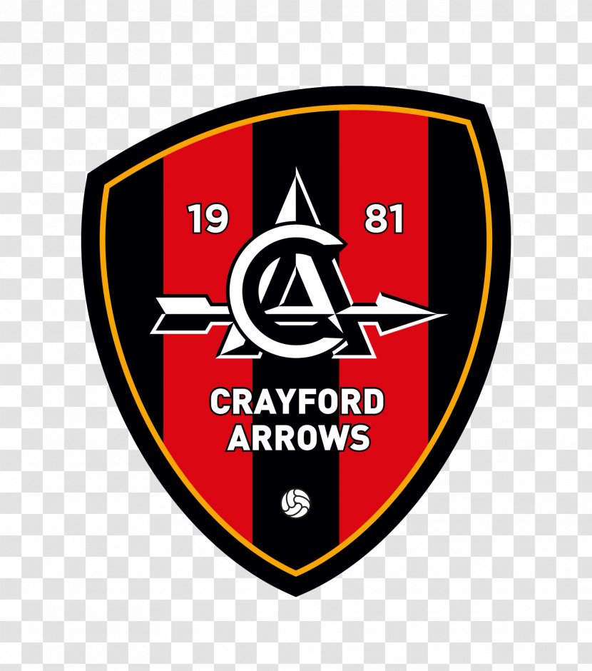 Crayford Arrows Football Club Sports Association Team Tournament - Badge - Area Transparent PNG