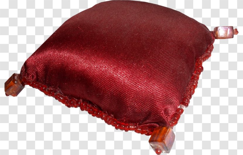 Pillow Furniture Red - Down Feather Transparent PNG