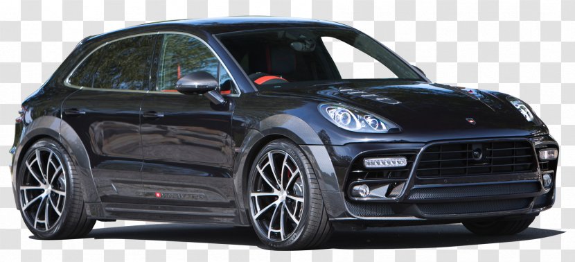 Porsche Macan Car Sport Utility Vehicle Alloy Wheel - Silhouette - Tuners Auto Body Kits Transparent PNG