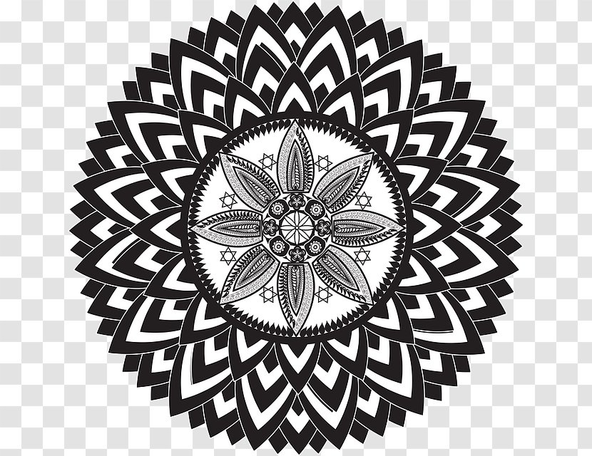 Mandala Meditation Spiritual Practice Drawing - Flowers Transparent PNG