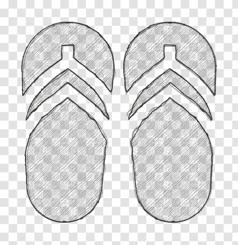 Flip Flops Icon Summer Clothing Icon Slipper Icon Transparent PNG
