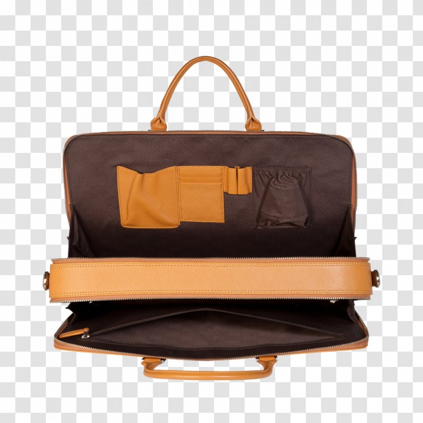 Briefcase Handbag Messenger Bags Leather - Bag Transparent PNG