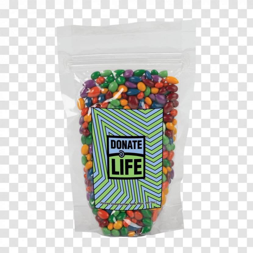 Jelly Bean Donate Life America Superfood Snack - Cashew And Choco Transparent PNG