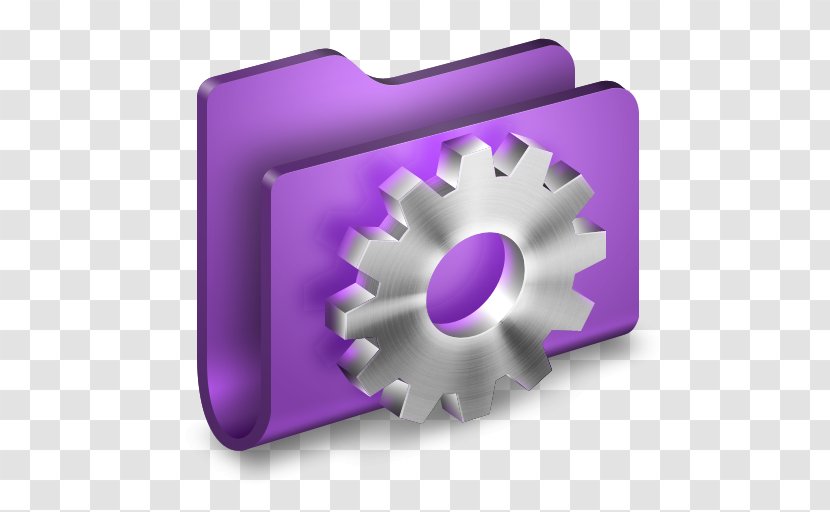 Purple Hardware Accessory - Developer Folder Transparent PNG