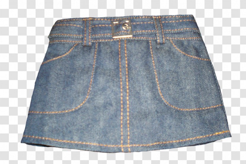 Jeans Denim Pocket Skirt Shorts Transparent PNG