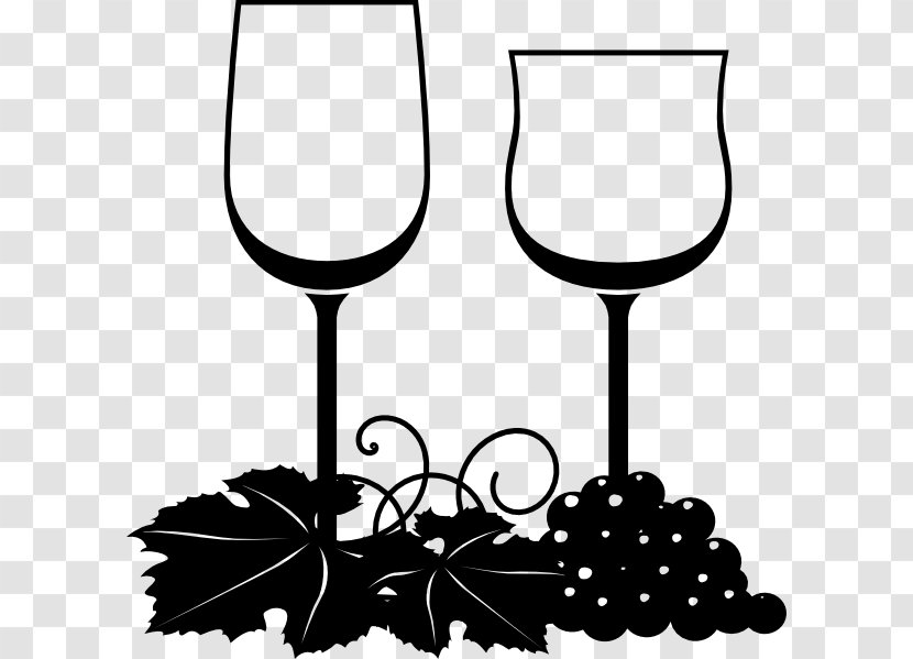 Wine Glass Red Clip Art - Flower - Gourmet Decoration Transparent PNG