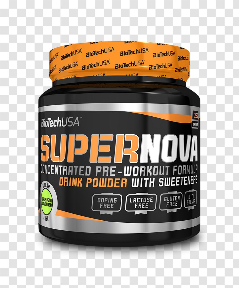 Dietary Supplement Pre-workout Biotech USA Citrulline Malate Super Nova 282g β-Alanine - Biotechusa Larginine 300 Gr - Usa Transparent PNG