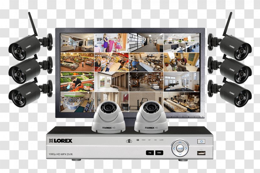 Wireless Security Camera Alarms & Systems Home Lorex Technology Inc Closed-circuit Television - System Transparent PNG