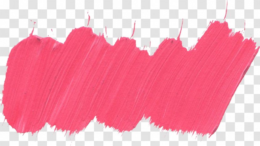 Paintbrush Pink - Stroke - Painting Brush Transparent PNG