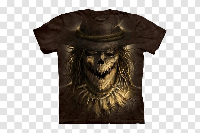 Scarecrow T-shirt Batman: Arkham Knight Joker Artist - Shirt Transparent PNG