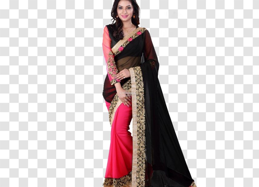 Georgette Sari Snapdeal Online Shopping Shalwar Kameez - Bhagalpuri Silk Transparent PNG
