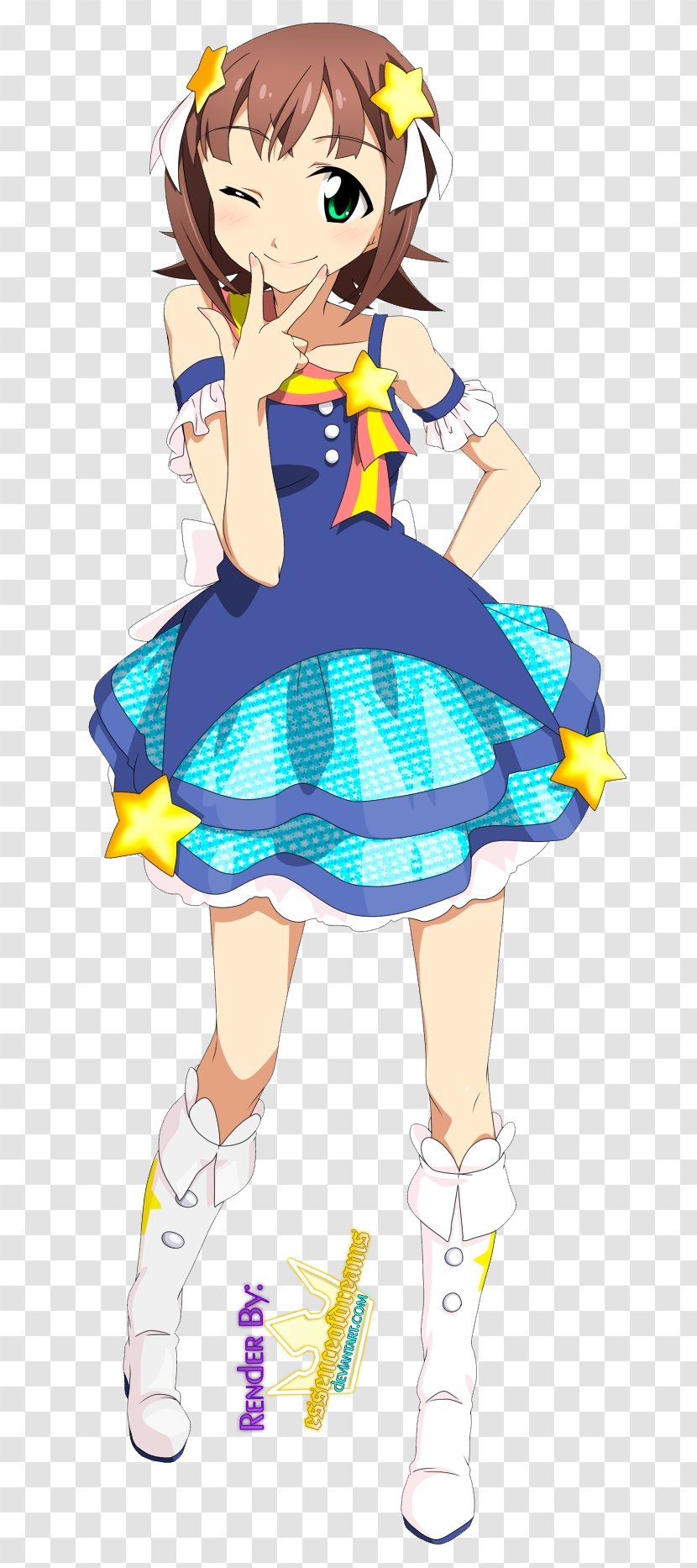 Haruka Amami The Idolmaster Rendering THE IDOLM@STER - Tree Transparent PNG