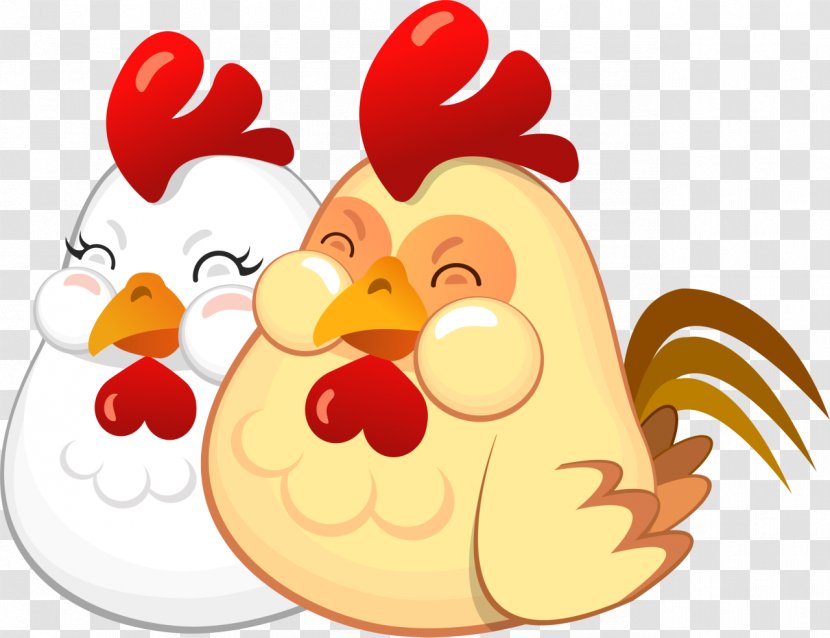 Chicken Vector Graphics Clip Art Rooster Image Transparent PNG
