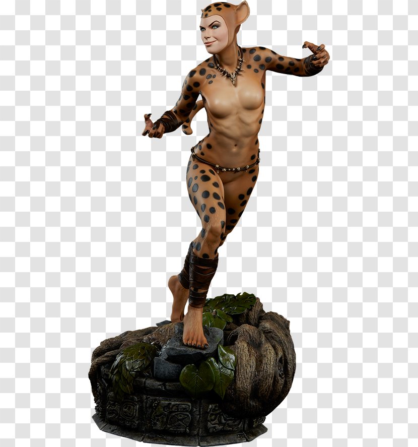 DC Comics Premium Format Figure Cheetah 48 Cm Wonder Woman Action & Toy Figures - Entertainment - Comic Transparent PNG