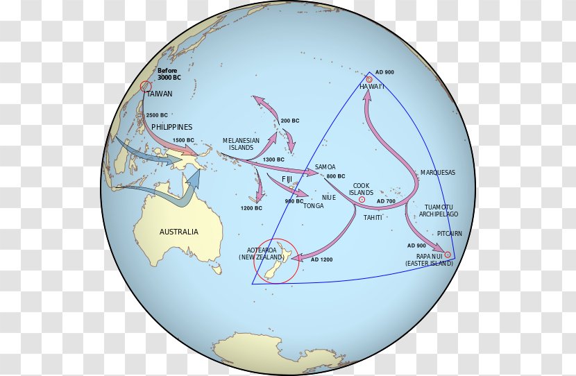 Hawaii Polynesian Triangle New Zealand Hanga Roa Hawaiki - Diagram - Travel Transparent PNG