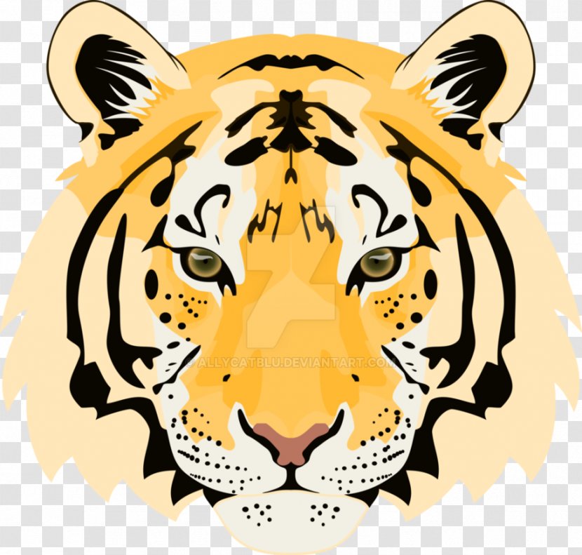 Tiger Clip Art - Cat Like Mammal Transparent PNG