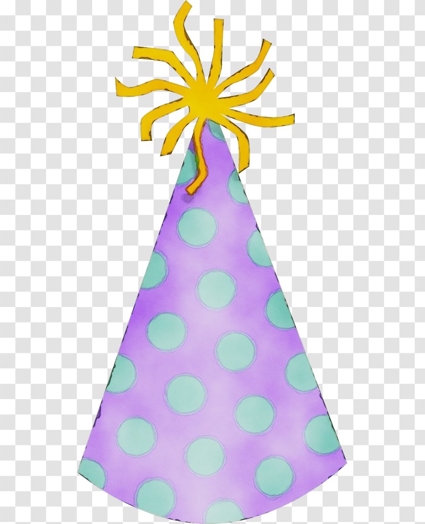 Party Hat Cartoon - Holiday Ornament Supply Transparent PNG