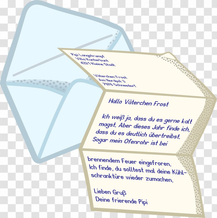 Paper Letter Mail - Envelope Transparent PNG
