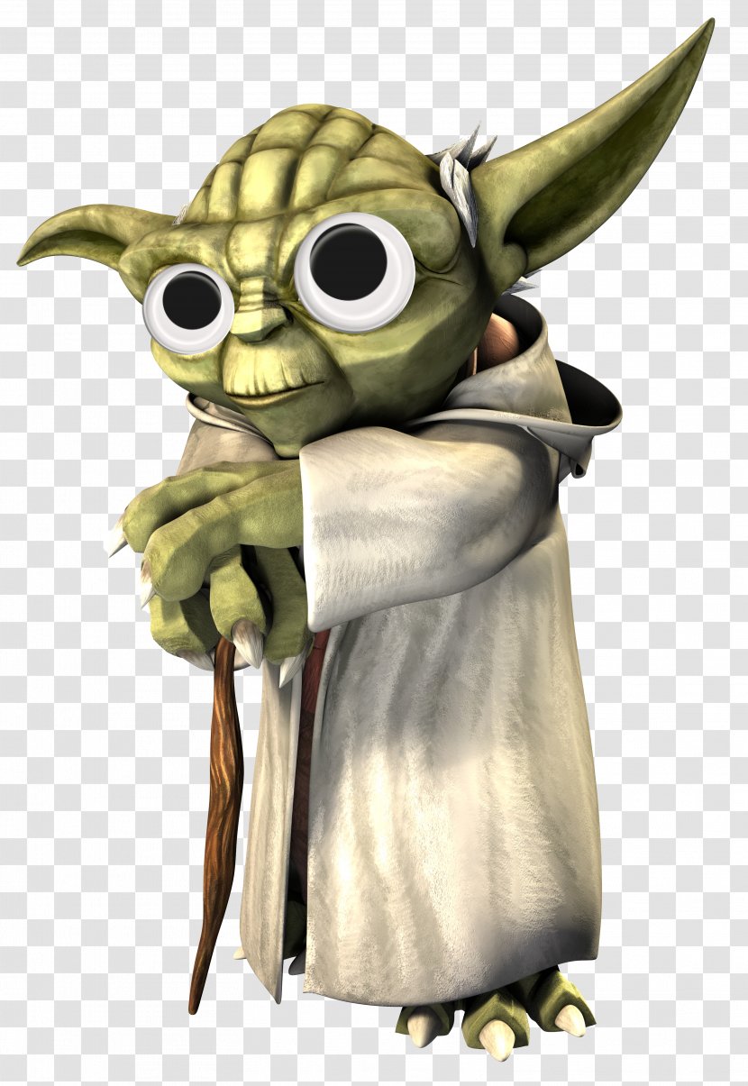 Yoda Star Wars: The Clone Wars Anakin Skywalker Transparent PNG