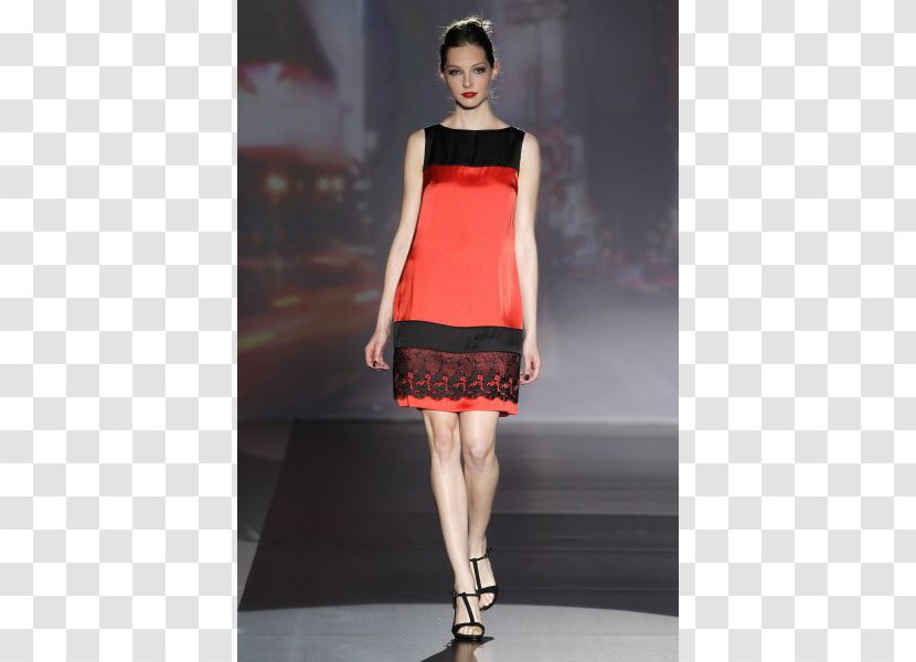 Fashion Show Little Black Dress Model - Heart Transparent PNG