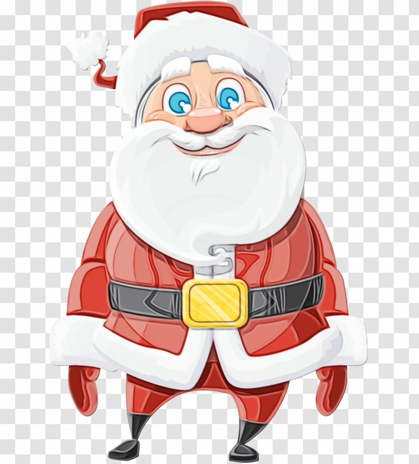 Santa Claus Cartoon - Christmas - M Transparent PNG