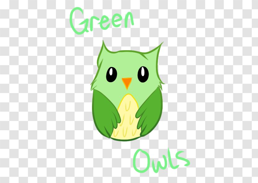 Owl Green Beak Clip Art - Artwork Transparent PNG