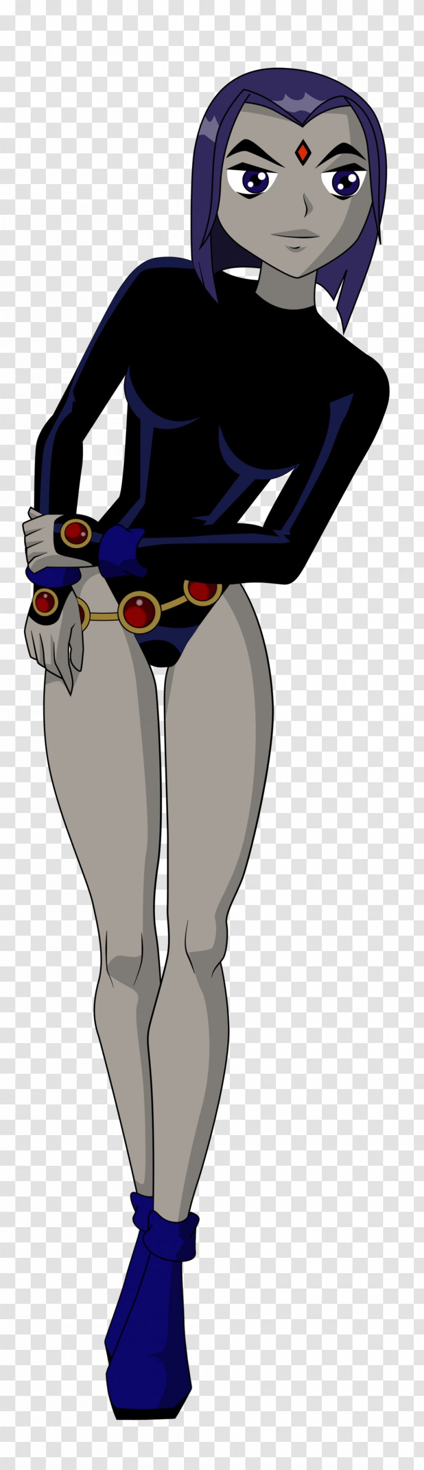 Raven DeviantArt Starfire Teen Titans - Character Transparent PNG