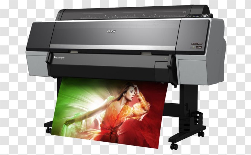 Epson SureColor P9000 SC-P9000 Violet Printer Inkjet Printing Wide-format - Electronic Device Transparent PNG