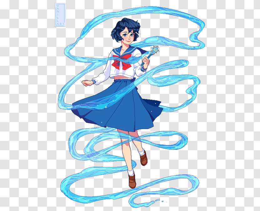 Sailor Moon Mercury Venus Mars Jupiter - Flower Transparent PNG