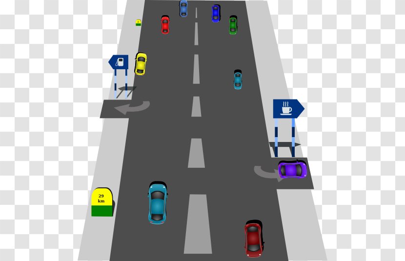 Road Highway Traffic Sign Clip Art - Transport - Street Cliparts Transparent PNG