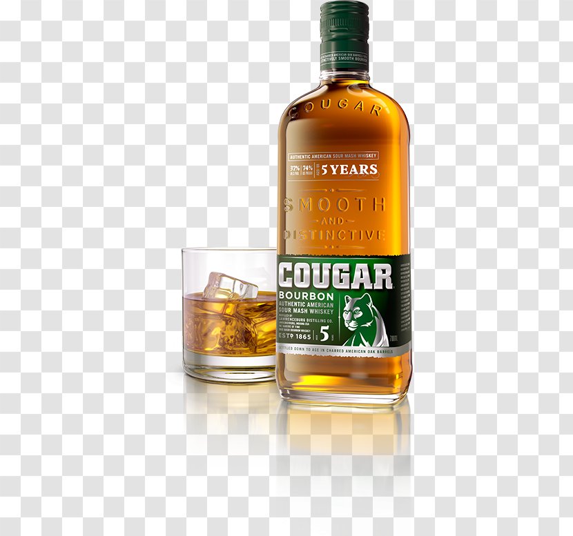 Bourbon Whiskey Cougar Sour - Whisky Transparent PNG