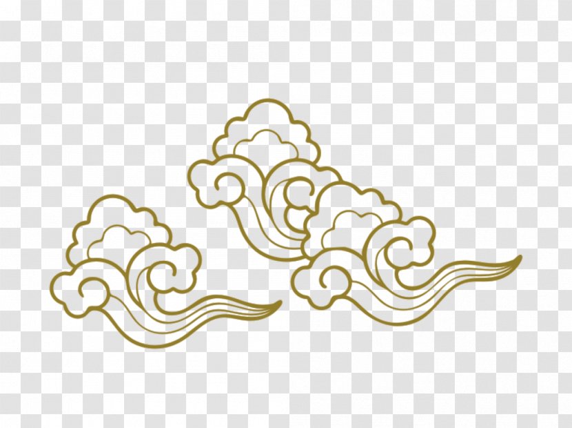 Cloud Ruyi Chinoiserie - Clouds Image Picture Material Transparent PNG