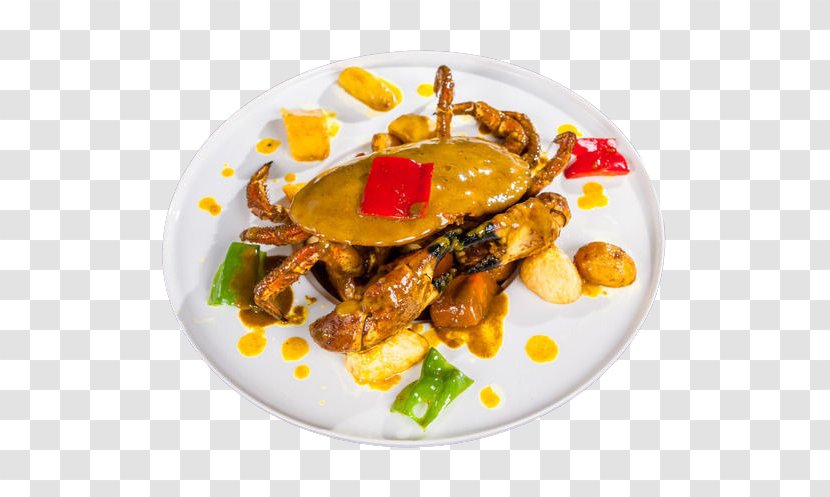 Deviled Crab Seafood Pungency - Food - Spicy Yellow Transparent PNG