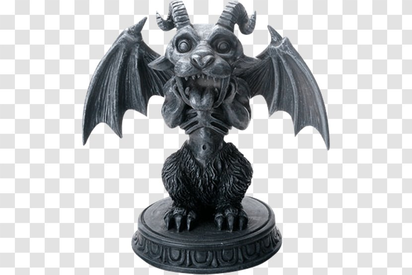 Gargoyle Statue Figurine Statuary Collectable - Dragon - Collecting Transparent PNG