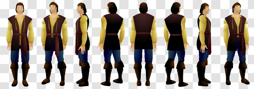 Model Sheet Flash Animation Cartoon Animated Film Middle Ages - 2d Computer Graphics - Characters Transparent PNG