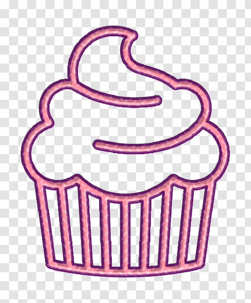 Dessert Icon Fast Food Icon Cupcake Icon Transparent PNG