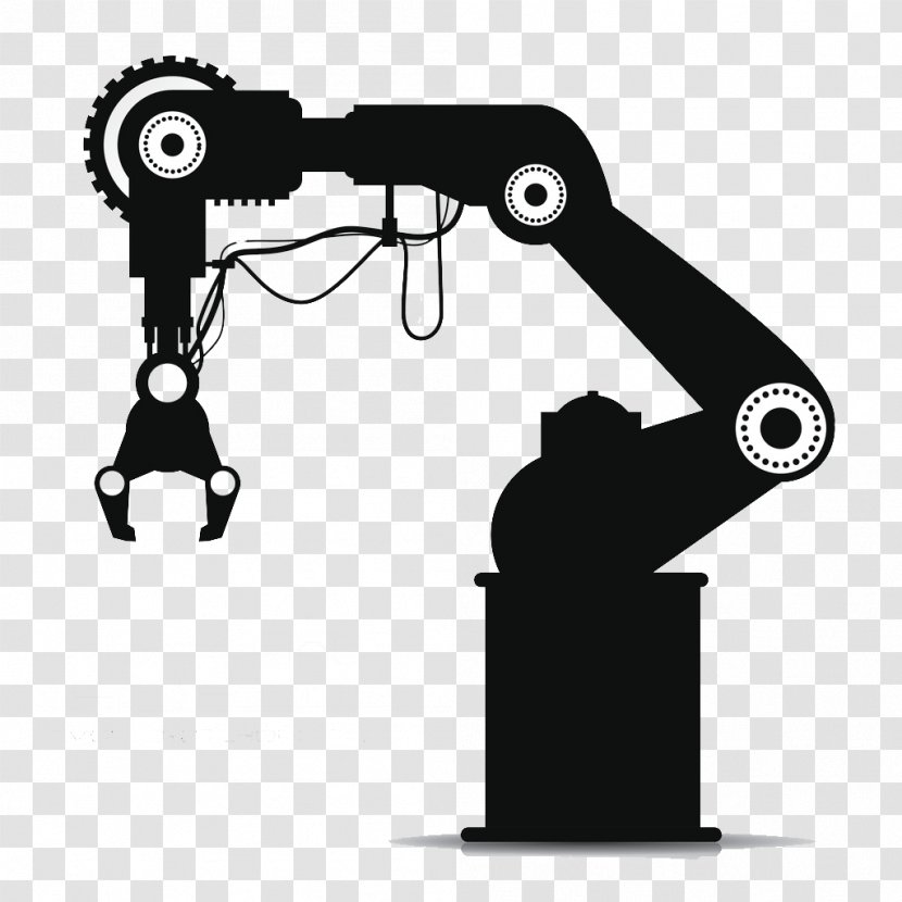 Robot Programming: A Guide To Controlling Autonomous Robots Practical Behavior-Based Robotics - Silhouette - Arm Transparent PNG