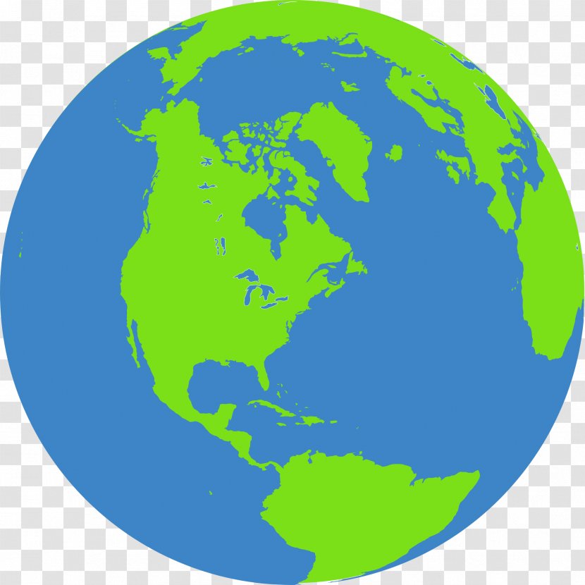 Globe Northern Hemisphere Southern Earth Clip Art - Area Transparent PNG