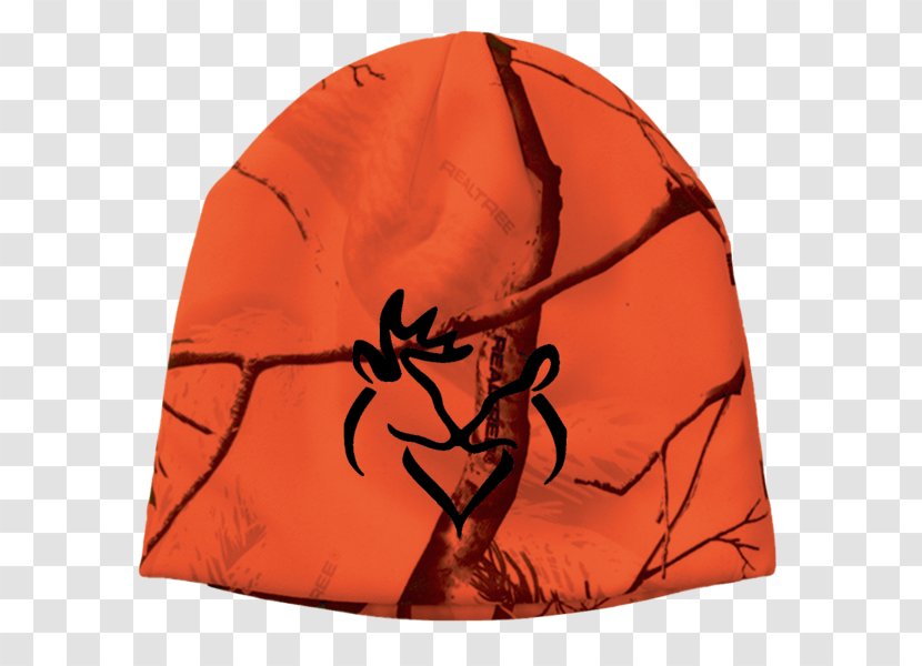 Cap Hat Beanie Safety Orange Hunting - Knitting - Realistic Tree Transparent PNG