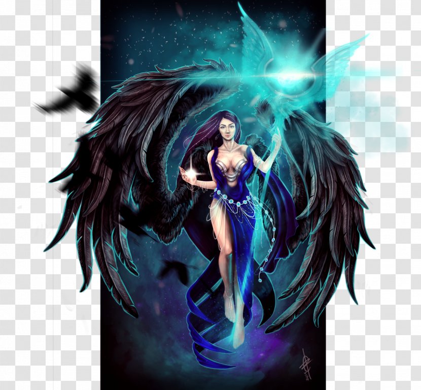 Nyx Goddess Night Deity Greek Mythology - Frame Transparent PNG