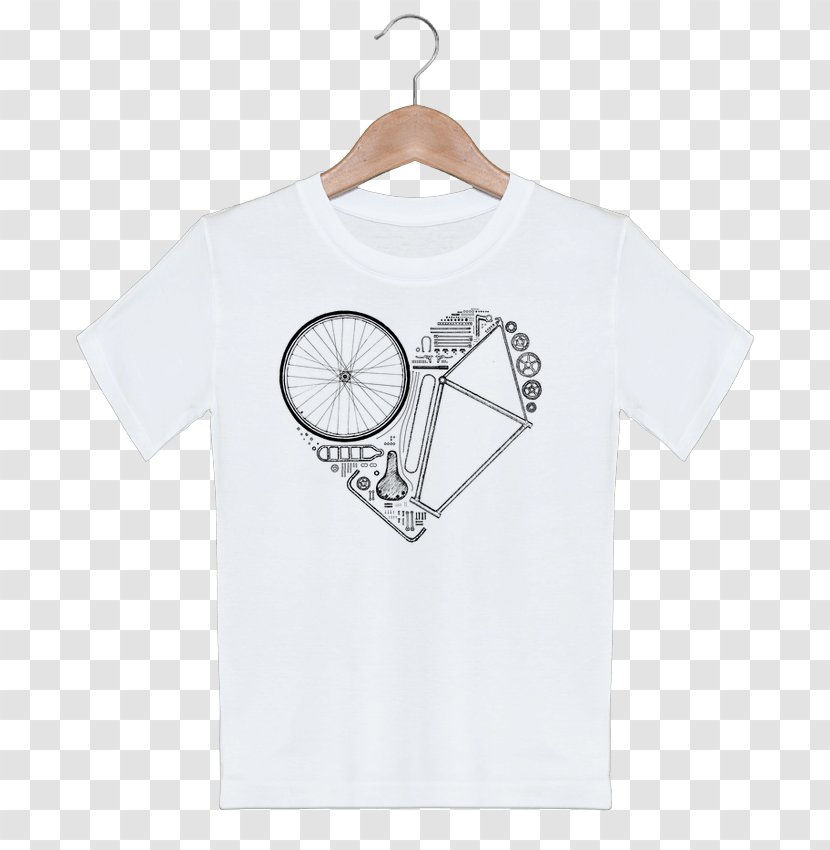 T-shirt Sleeve Bluza Infant Baby & Toddler One-Pieces - Silhouette - Bicycle Love Transparent PNG