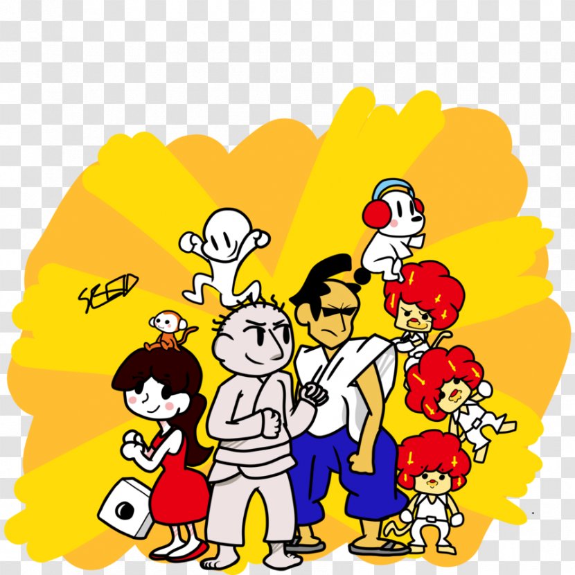 Rhythm Heaven Fever Tengoku Megamix Art - Drawing Stand Transparent PNG