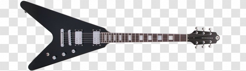 Electric Guitar Reverend Musical Instruments Gibson Flying V - Instrument Transparent PNG